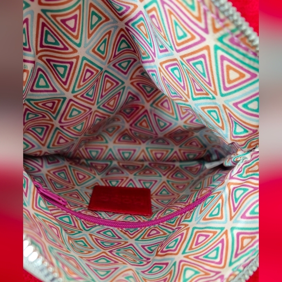 HOBO Daria Light Gray Convertible Crossbody/Clutch Bag with Chain Strap - Picture 5 of 11